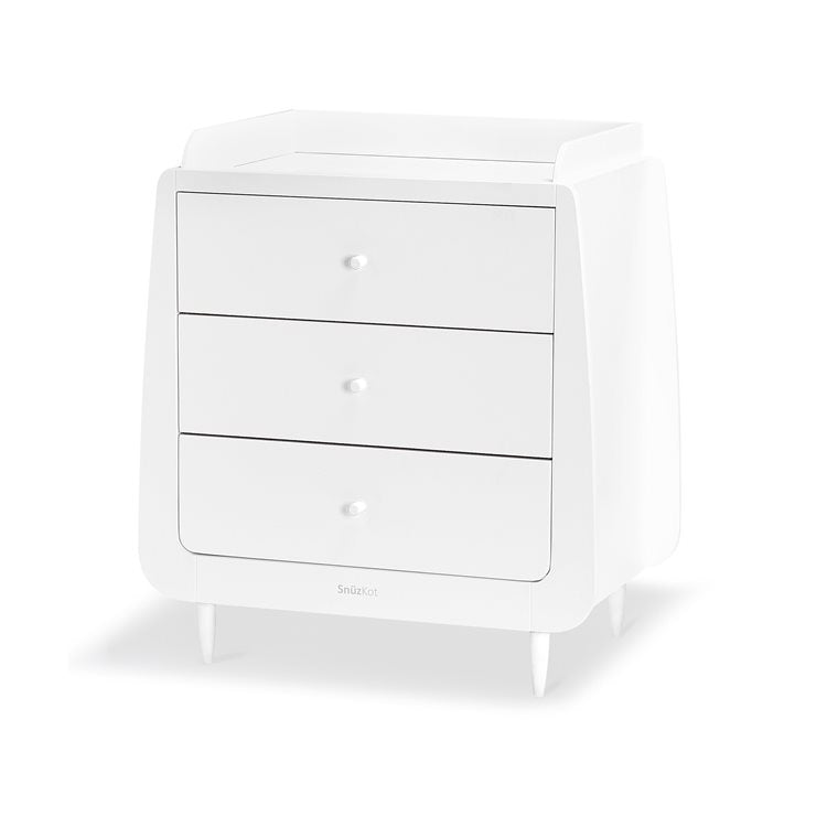 SnuzKot Skandi 2 Piece Nursery Furniture Set White
