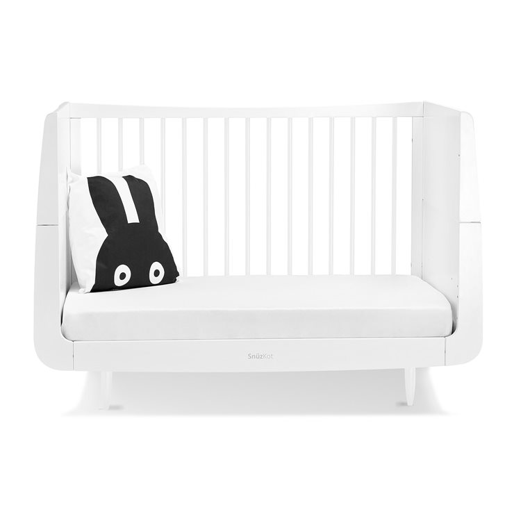 SnuzKot Skandi 2 Piece Nursery Furniture Set White