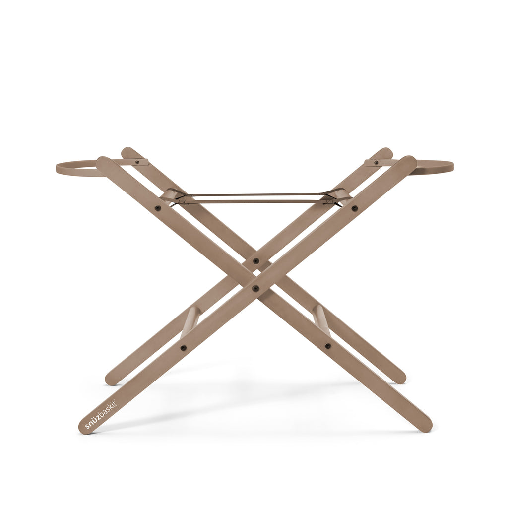 SnuzBaskit Mocha Moses Basket & Mocha Stand