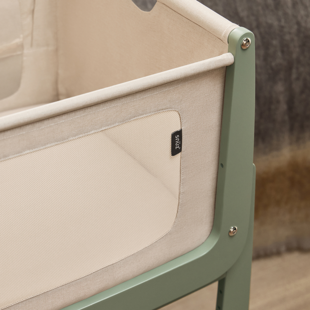 SnuzPod5 Bedside Crib Sage