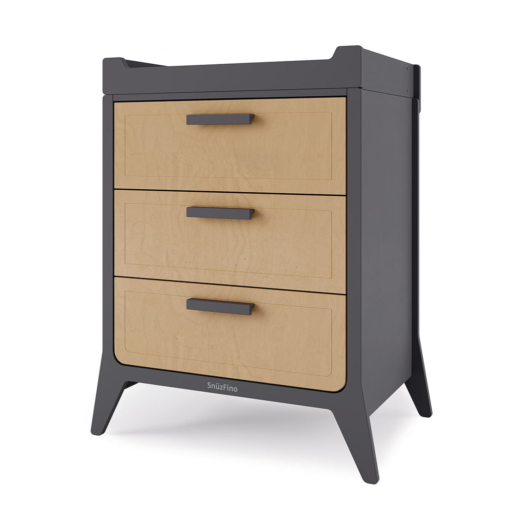 SnuzFino 2 Piece Nursery Furniture Set – Slate