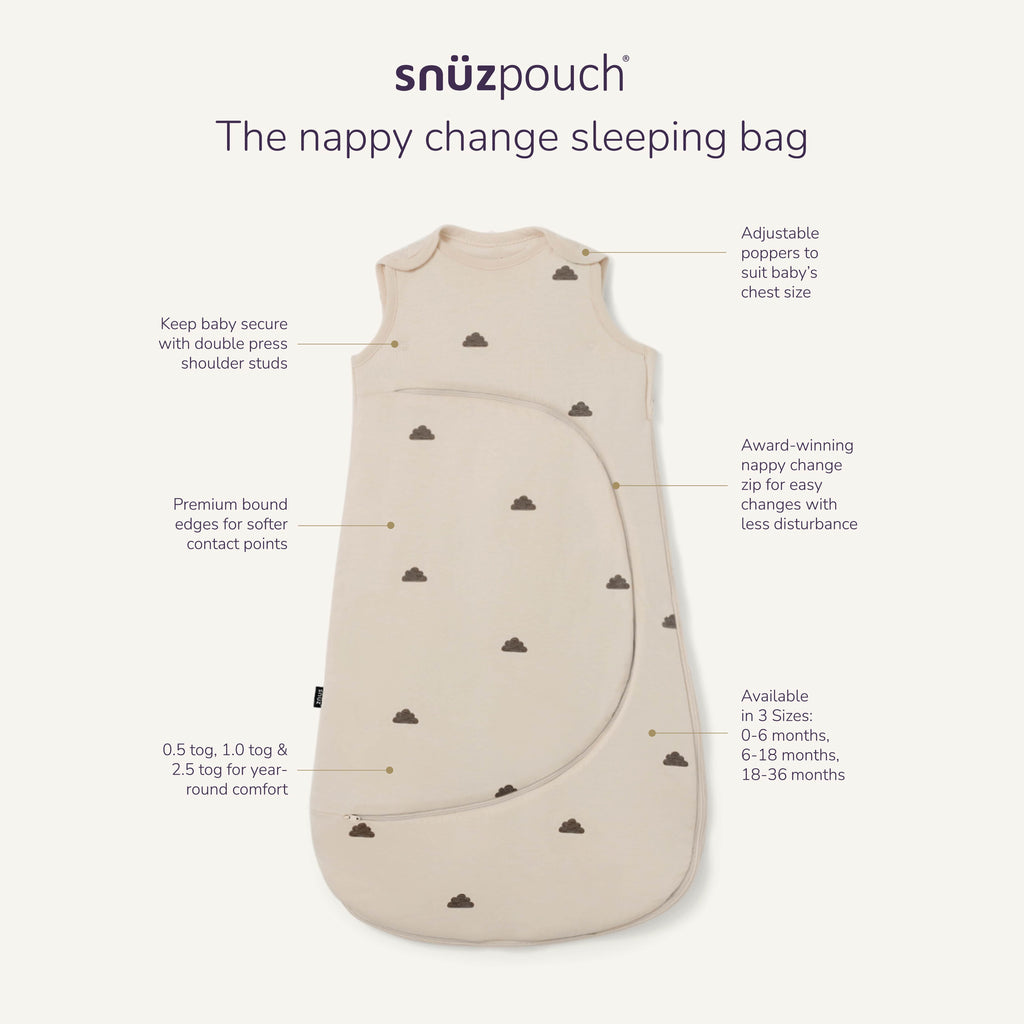 SnuzPouch Sleeping Bag – Sage Cross