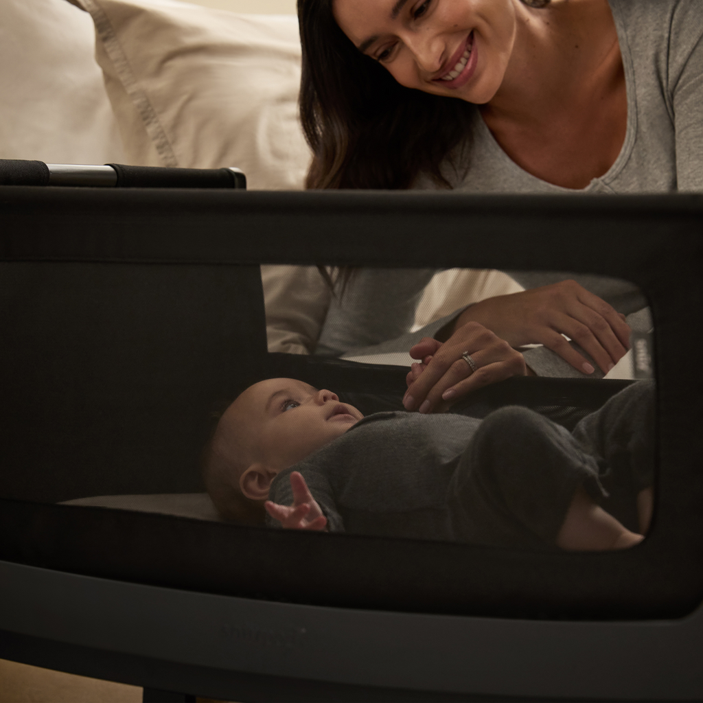SnuzPod5 Bedside Crib Graphite