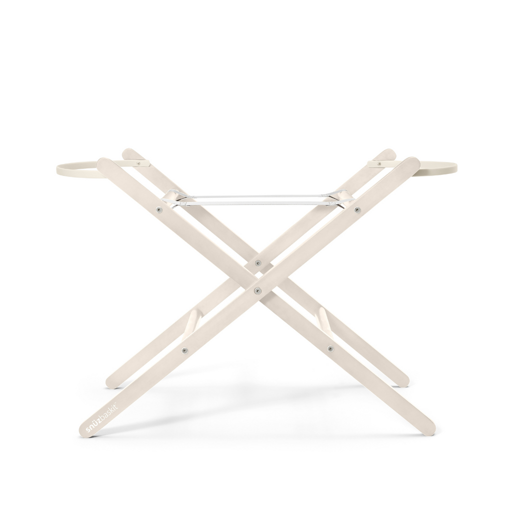 SnuzBaskit Barley Moses Basket & Cashmere Stand