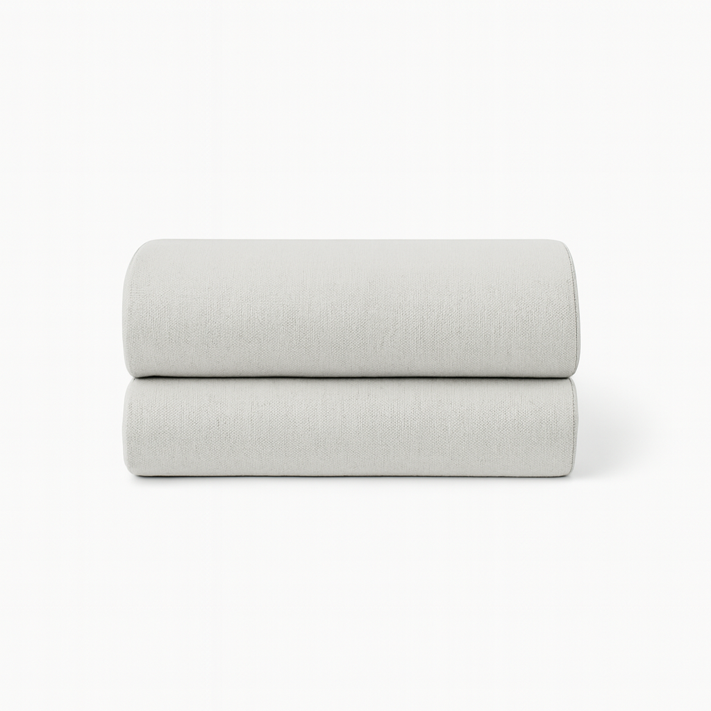 Crib 2 Pack Fitted Sheets - Grey Dove