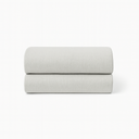 Crib 2 Pack Fitted Sheets - Grey Dove