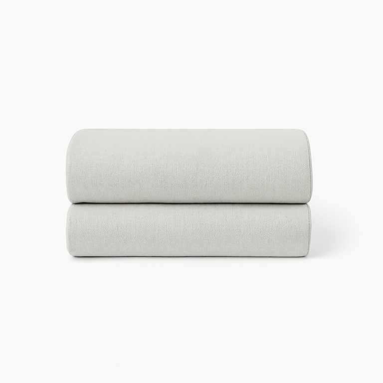 Crib 2 Pack Fitted Sheets - Grey Dove