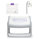 SnuzPod4 Bedside Crib Black Friday Bundle - Dove