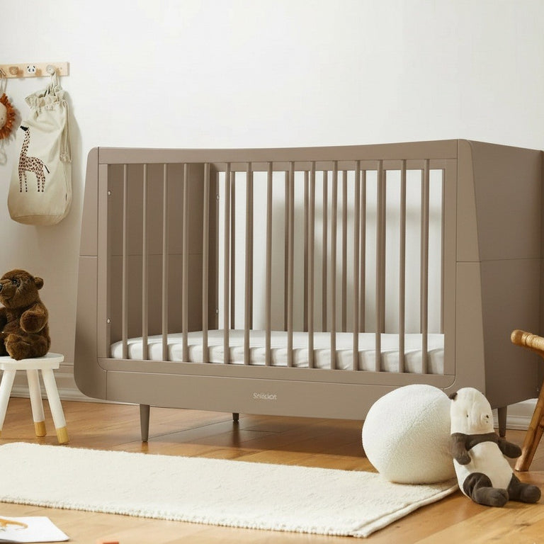 SnuzKot Skandi Cot Bed Mocha