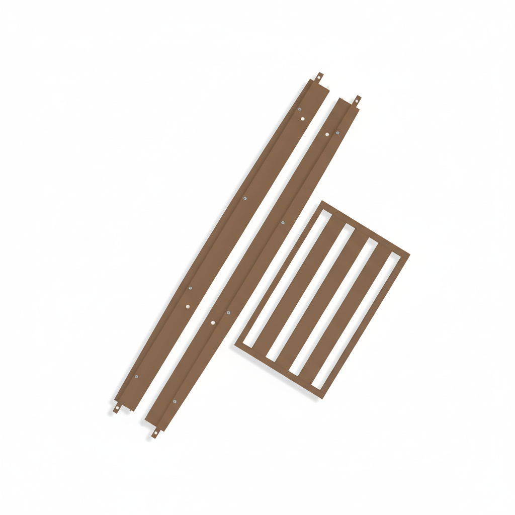 SnuzKot Junior Bed Extension Kit Mocha