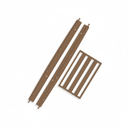 SnuzKot Junior Bed Extension Kit Mocha