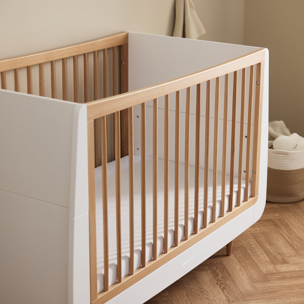 SnuzKot Skandi Cot Bed Natural