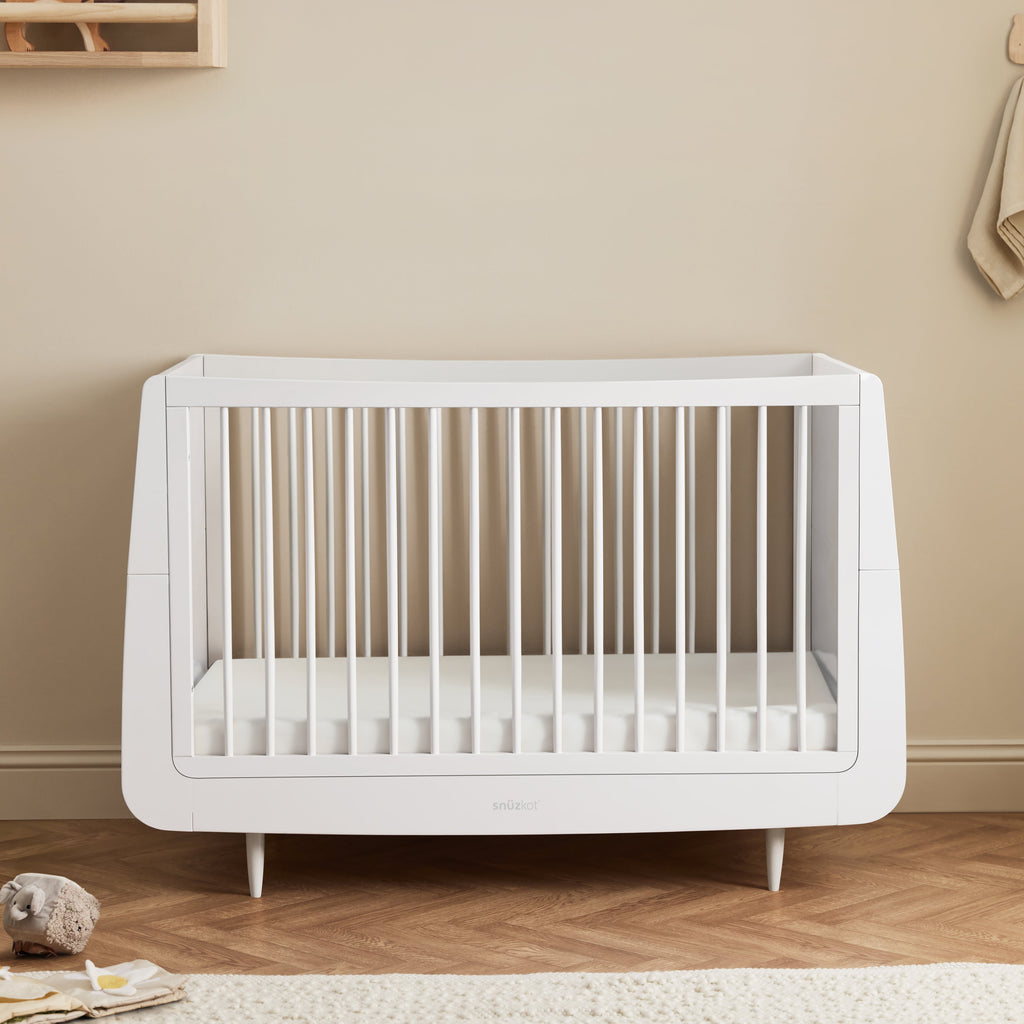 SnuzKot Skandi Cot Bed White