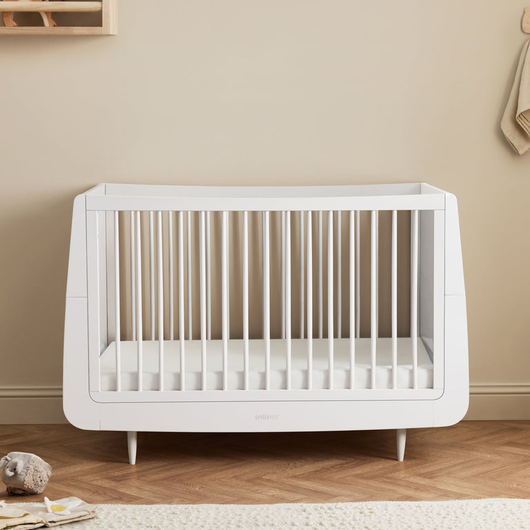 SnuzKot Skandi Cot Bed White