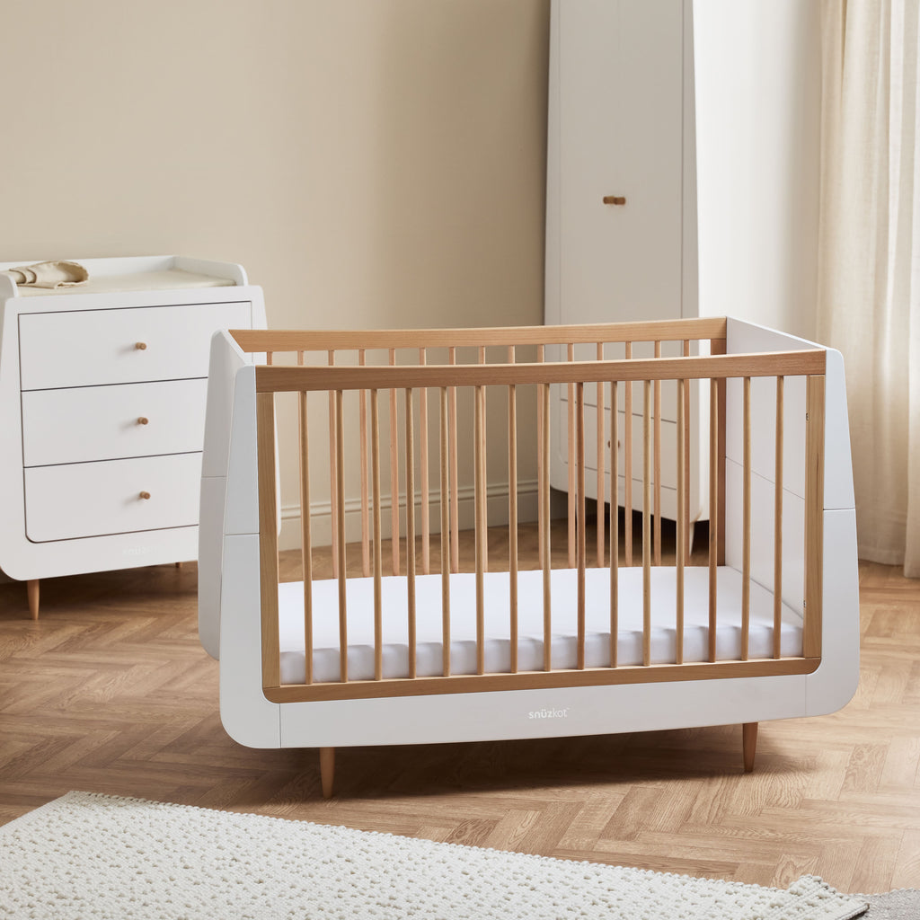 SnuzKot Skandi Cot Bed Natural