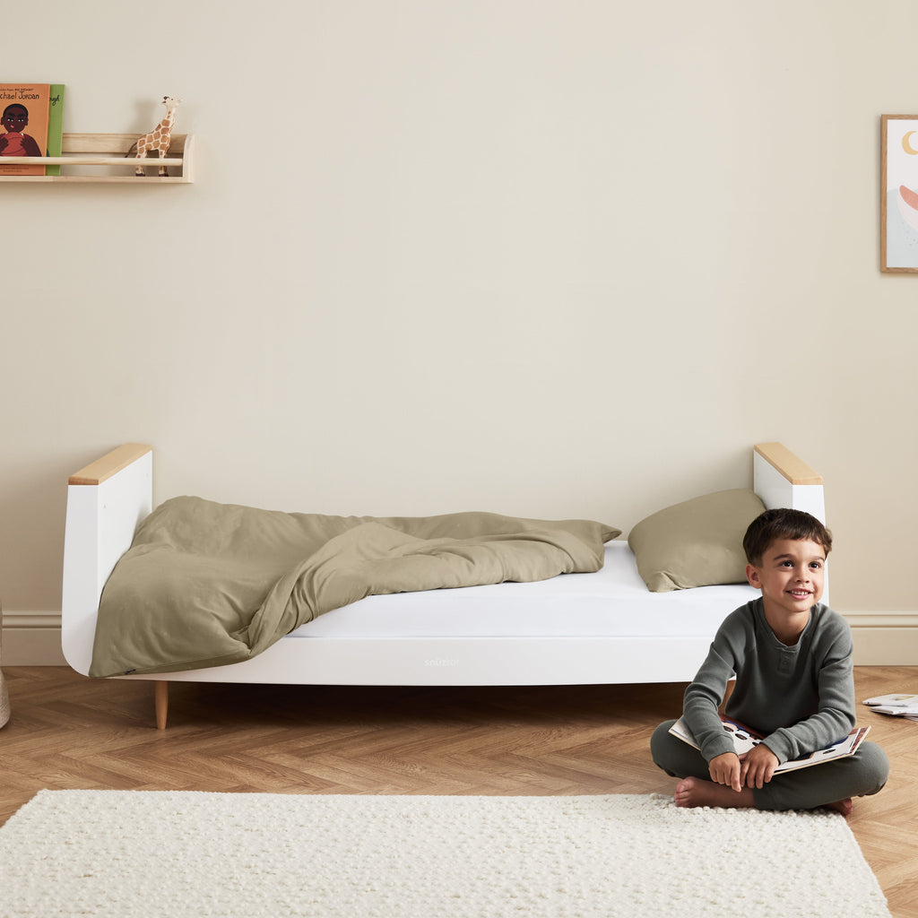 SnuzKot Skandi Cot Bed Natural