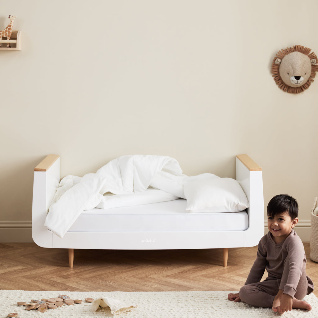 SnuzKot Skandi Cot Bed Natural