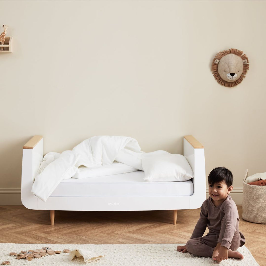 SnuzKot Skandi 2 Piece Nursery Furniture Set Natural