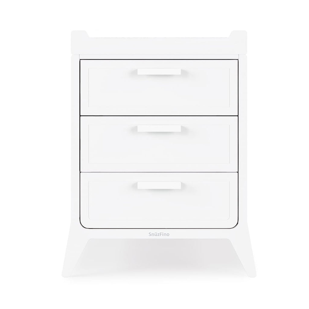 SnuzFino 2 Piece Nursery Furniture Set – White