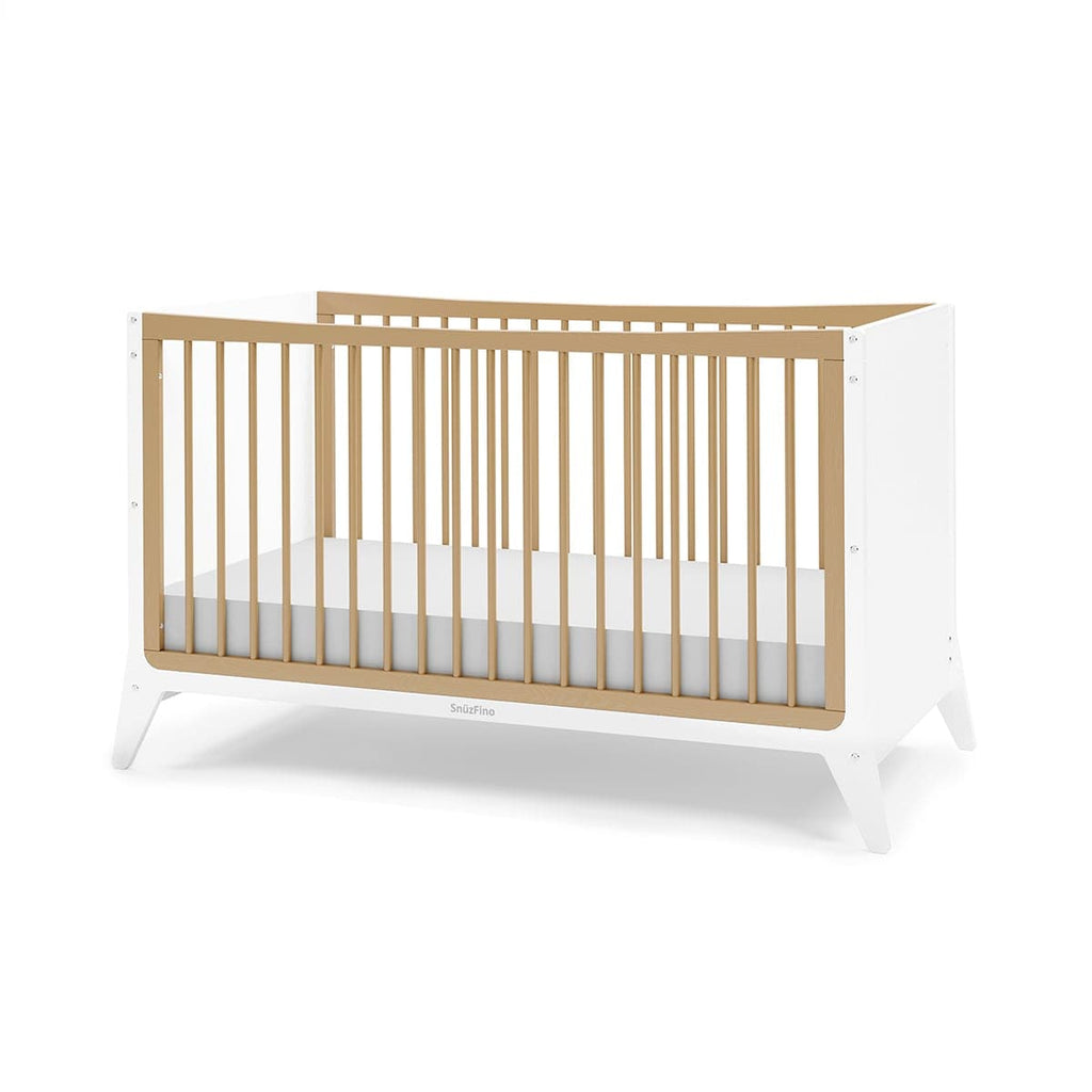 SnuzFino 2 Piece Nursery Furniture Set – White Natural