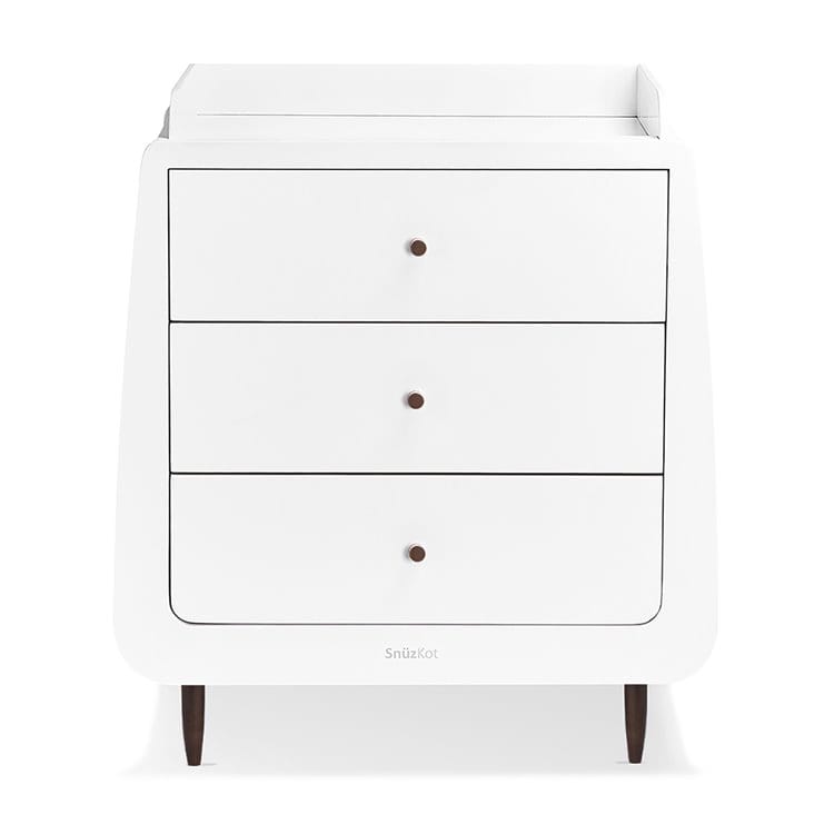 SnuzKot Skandi 2 Piece Nursery Furniture Set 'Ebony'