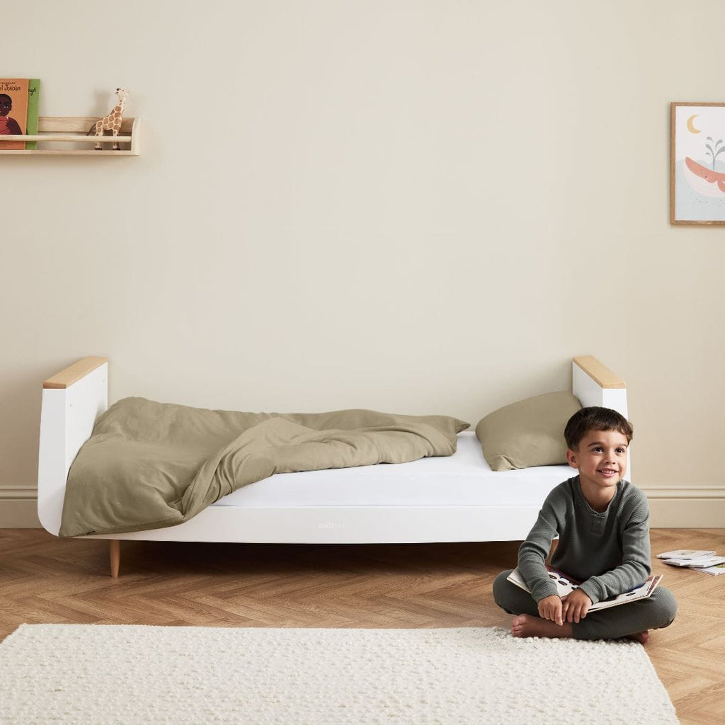 SnuzKot Skandi 2 Piece Nursery Furniture Set Natural