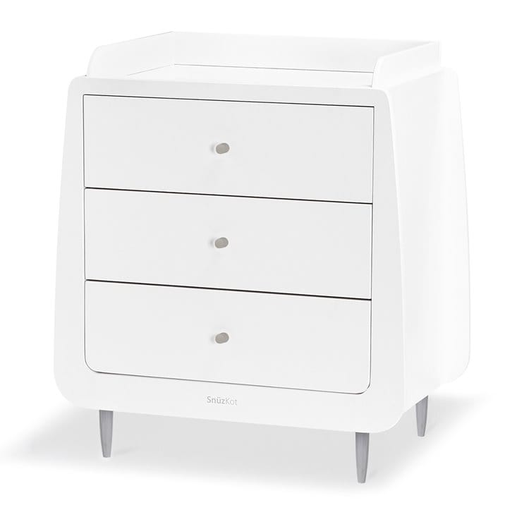 SnuzKot Skandi 2 Piece Nursery Furniture Set 'Silver Birch'