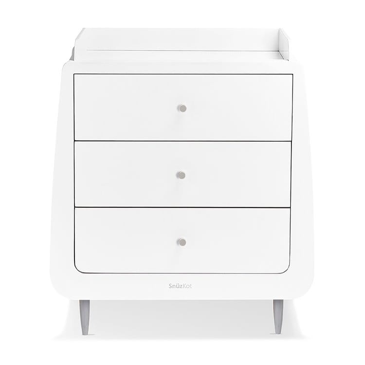 SnuzKot Skandi 2 Piece Nursery Furniture Set 'Silver Birch'