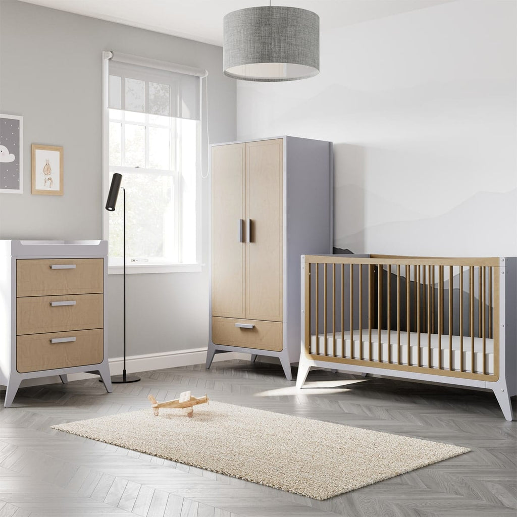 SnuzFino 3 Piece Nursery Furniture Set – Dove