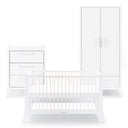 SnuzFino 3 Piece Nursery Furniture Set – White
