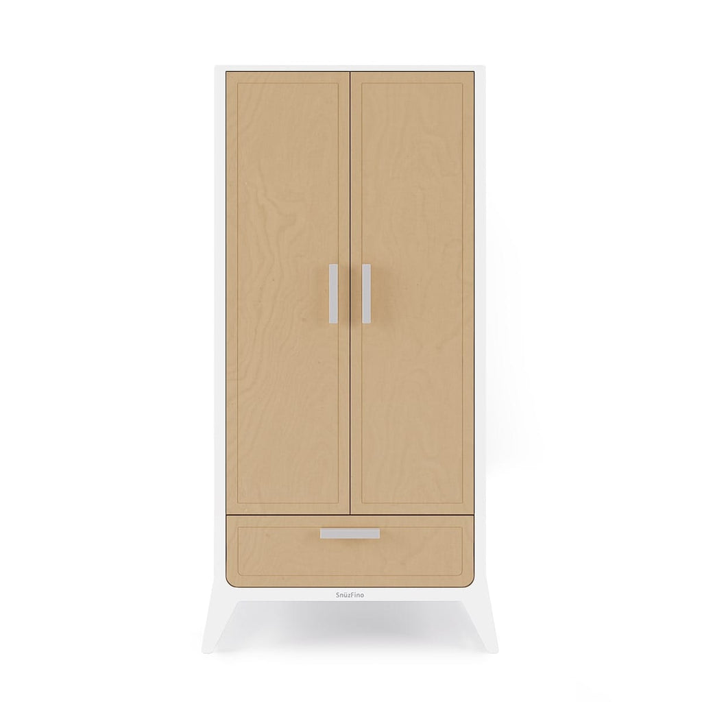 SnuzFino 3 Piece Nursery Furniture Set – White Natural