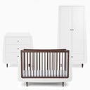 SnuzKot Skandi 3 Piece Nursery Furniture Set 'Ebony'
