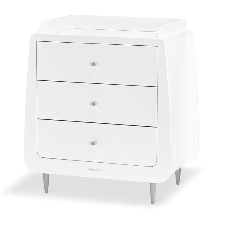 SnuzKot Skandi 3 Piece Nursery Furniture Set Grey