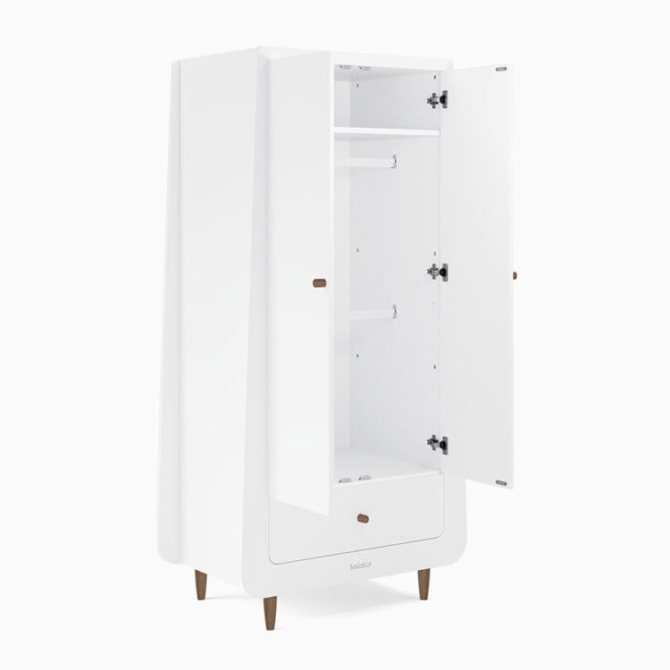 SnuzKot Skandi 3 Piece Nursery Furniture Set 'Walnut'