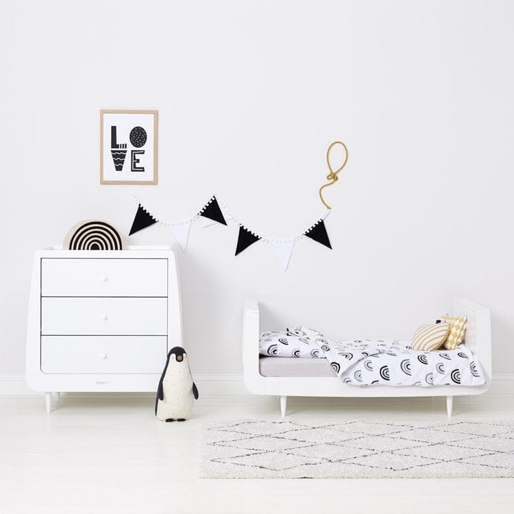 Duvet Cover & Pillowcase set – Mono Rainbow