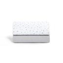 Cot & Cot Bed 2 Pack Fitted Sheet – Grey Spot