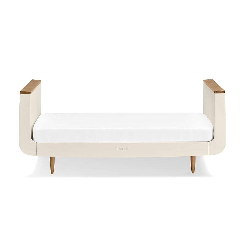 SnuzKot Skandi Cot Bed Cashmere & Walnut