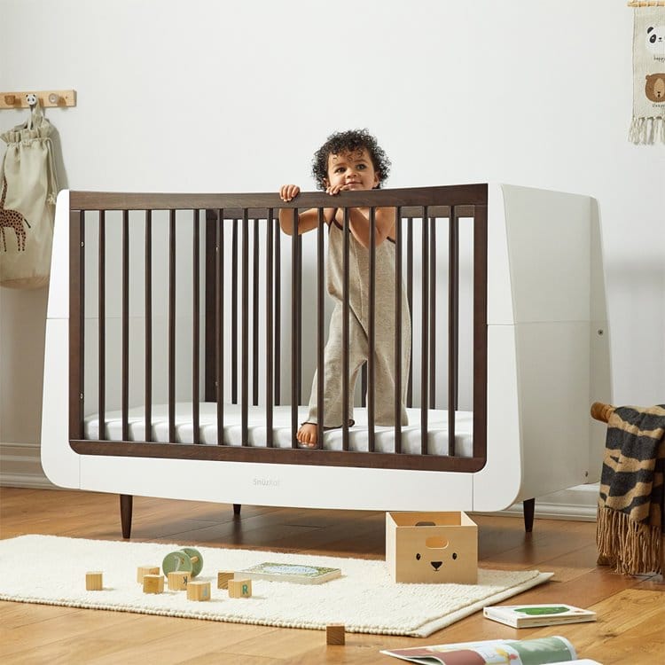 SnuzKot Skandi Cot Bed Ebony