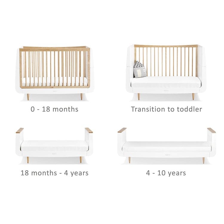 SnuzKot Skandi Cot Bed Natural
