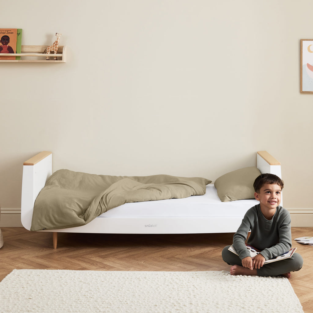 SnuzKot Skandi Cot Bed Natural
