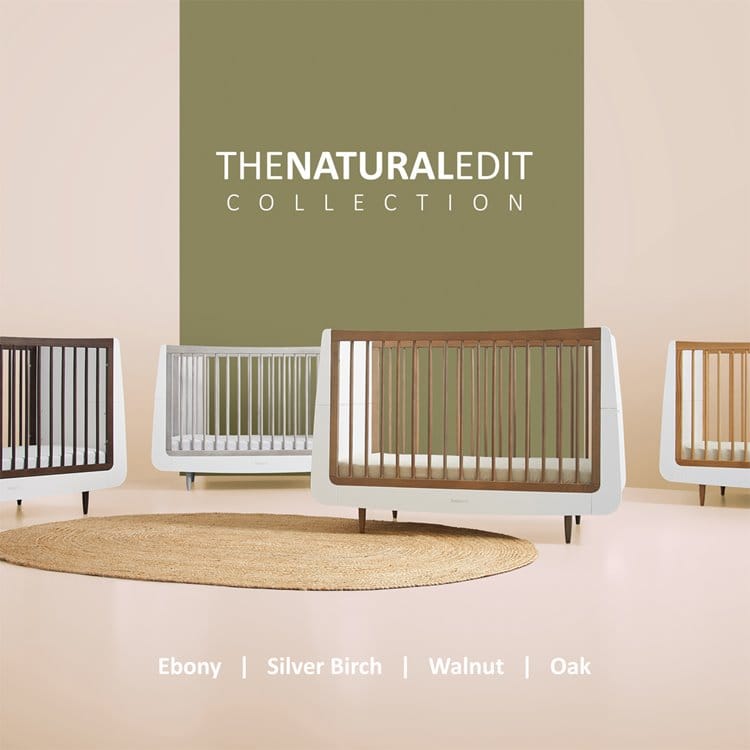 SnuzKot Skandi Cot Bed 'Oak'