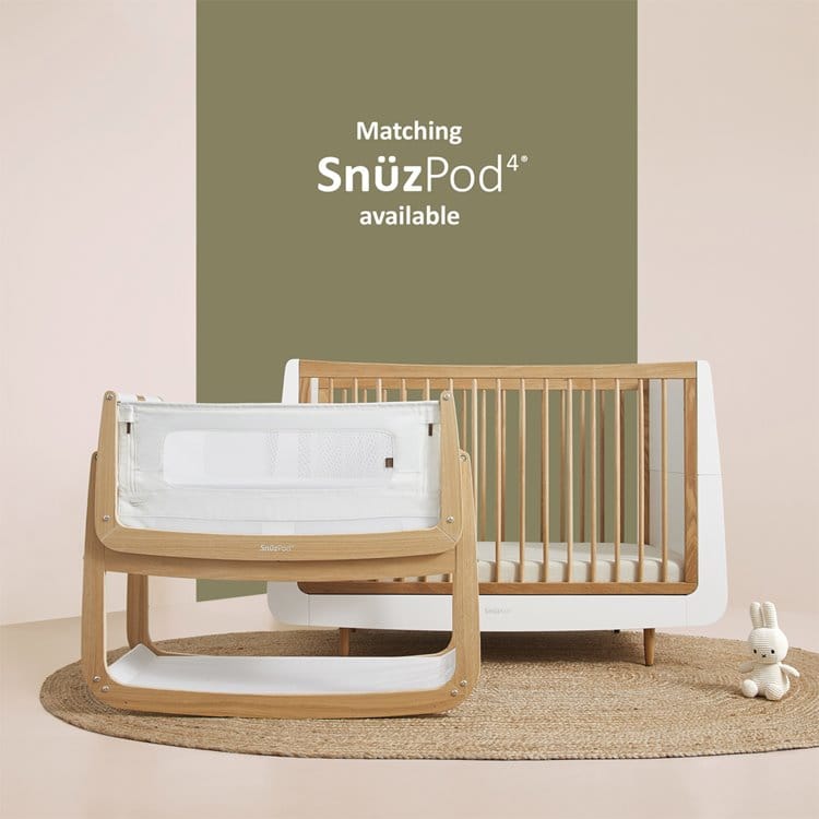 SnuzKot Skandi Cot Bed 'Oak'