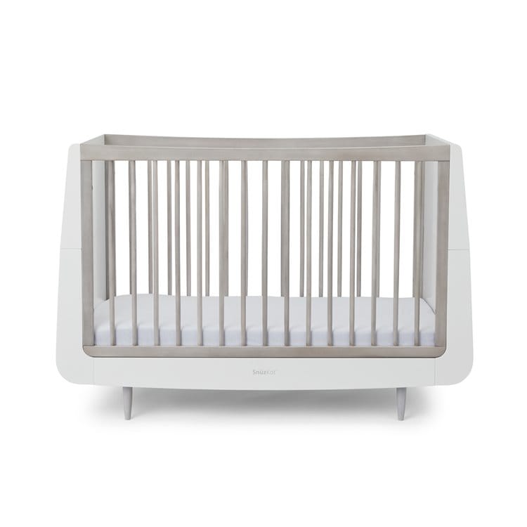 SnuzKot Skandi Cot Bed 'Silver Birch'