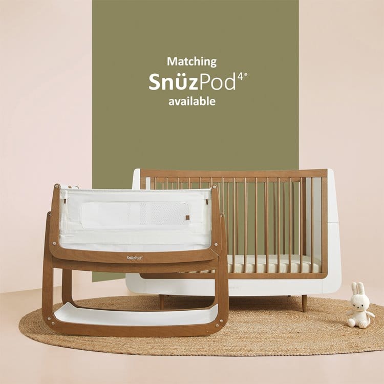SnuzKot Skandi Cot Bed 'Walnut'
