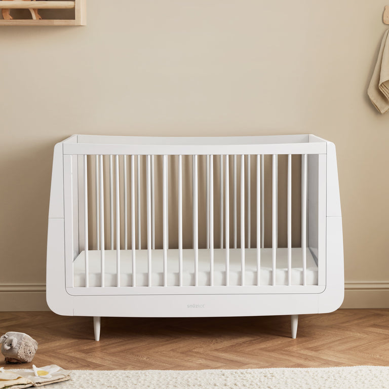 SnuzKot Skandi Cot Bed White