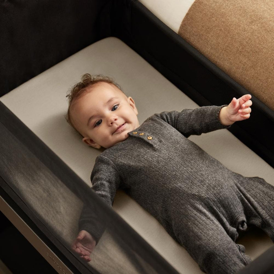 Snuz Crib Bedding Crib 2 Pack Fitted Sheets - Grey