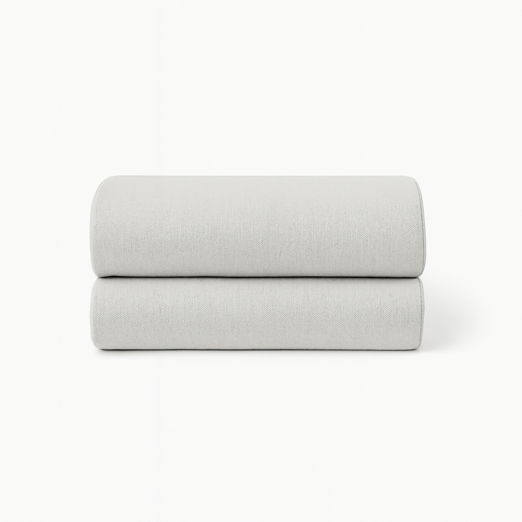 Crib 2 Pack Fitted Sheets - Grey Dove
