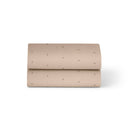 Crib 2 Pack Fitted Sheets - Mocha Cross