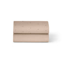 Crib 2 Pack Fitted Sheets - Mocha Cross