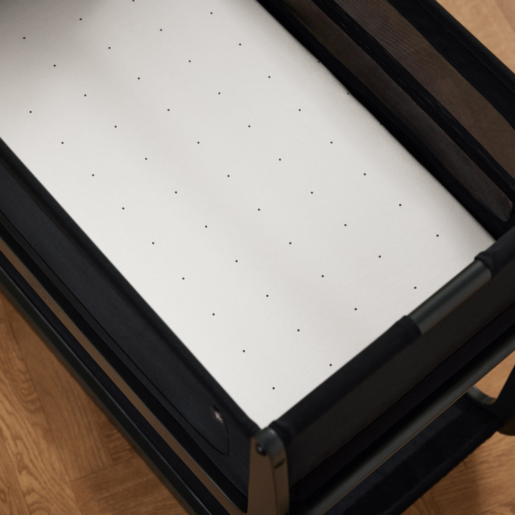 Crib 2 Pack Fitted Sheets - White / Dot